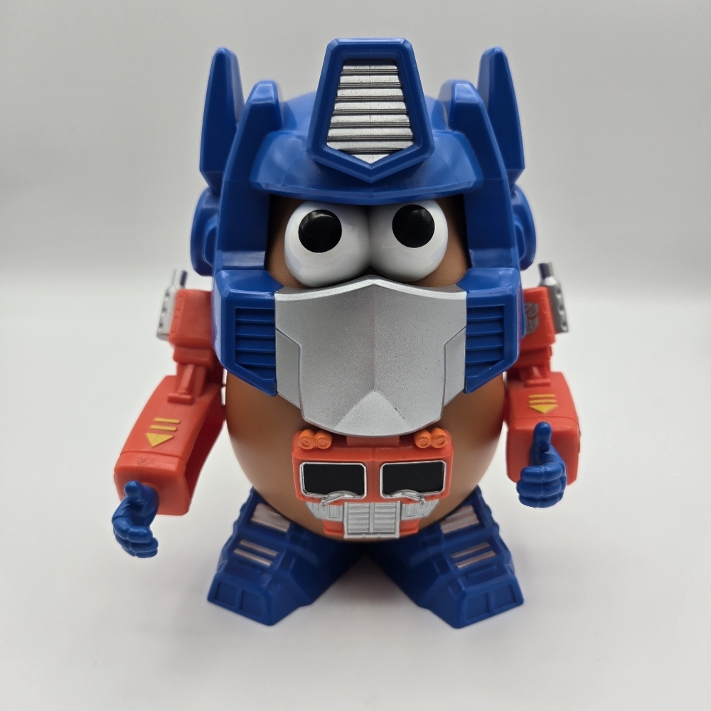 Vintage 2006 Playskool Mr Potato Head Transformers Optimus Optimash Prime Toy